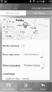 Urządzenia automatyki budynkowej ZEGAR ASTROOMICZE Zegar astronomiczny na podstawie informacji o bieżącej dacie, współrzędnych geograficznych miejsca jego zainstalowania, samoczynnie wyznacza dobowe,