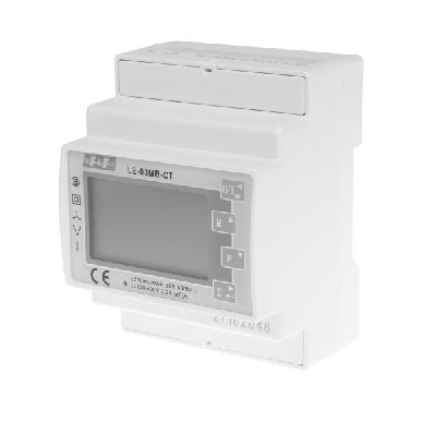 E-03MB CT MIERZOE WARTOŚCI Energia czynna pobrana/oddana Energia bierna pobrana/oddana apięcia fazowe Prądy fazowe Częstotliwość Moc czynna Moc bierna Moc pozorna Współczynnik mocy Harmoniczne THD