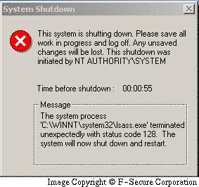 Sasser (2004) WannaCry (2017) Problem dla