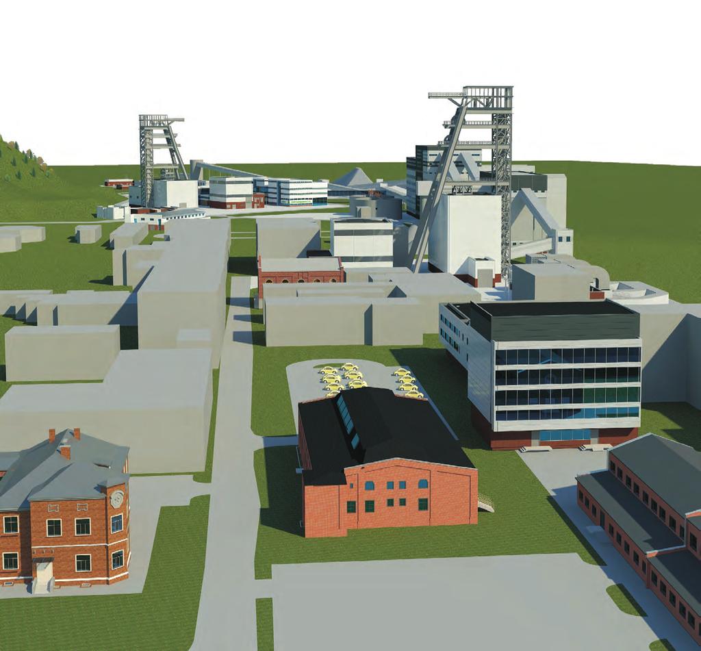 Realizujemy projekty koncepcyjne, dokumentacje techniczne, programy funkcjonalno u ytkowe obejmuj¹ce: kompleksowe zagospodarowanie rejonów górniczych projekty nowych kopalñ projekty i dostawy naczyñ