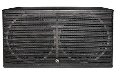 Seria KS 17067 KS 218A SUB Subwoofer aktywny Aktywny subwoofer 4 259 PLN moc: 4000W (program) / 8000W (peak) przetworniki niskotonowe : 2x18" z cewką 3" maksymalne SLP: 133dB max.