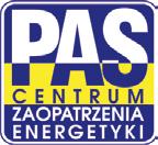 R Centrum Zaopatrzenia Energetyki PAS Sp. z o.o. Sp.k. Czarnowo 1, 87-14 Zławieś Wielka tel.