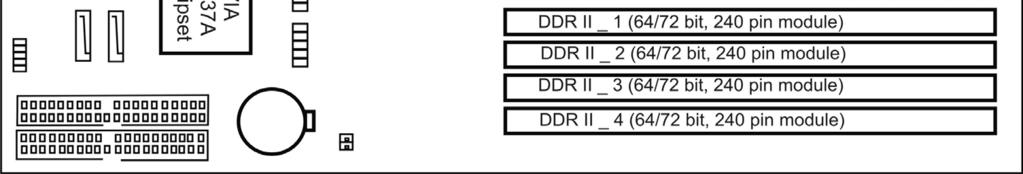 Zadanie 13. Ile gniazd pamięci RAM znajduje się na przedstawionej na rysunku płycie głównej komputera? A. 1 B. 2 C. 3 D. 4 Zadanie 14. Urządzenie ADSL zapewnia dostęp abonencki A.