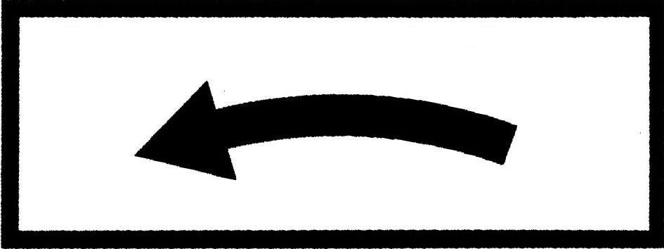 Znak informujący o maksymalnej prędkości obrotowej i kierunku obrotów wału napędowego (umieszczony na osłonie przekładni pasowej) Znak