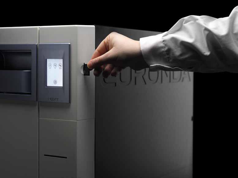 SZCZEGÓŁOWE DANE TECHNICZNE SYSTEM ŚLEDZENIA W WYPOSAŻENIU E9 NEXT ŚLEDZI KAŻDY CYKL STERYLIZACJI, RÓWNIEŻ W WERSJI PODSTAWOWEJ, DZIĘKI OBECNOŚCI KARTY SD I POŁĄCZENIA ETHERNET, ZGODNIE Z NORMĄ