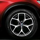 9200,- Koła ze stopów lekkich R20-5-otworowe Quadrifoglio, (255/45/20) 5YN