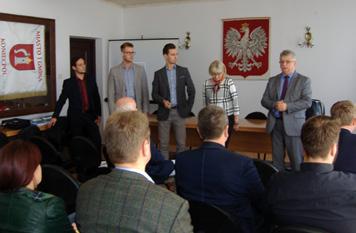 Pierwsze spotkanie biznesowe przedsiębiorców z Koniecpola Liliana Bielas-Kostyra menadżer Parku Przemysłowo-Technologicznego w Katowicach W piątek 29 września 2017 r.