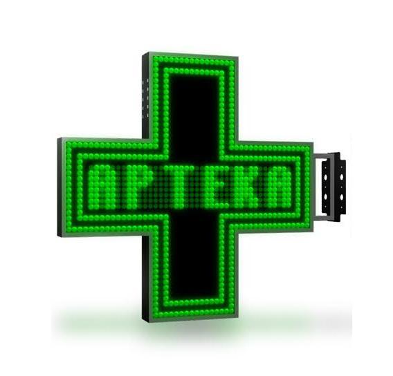 Krzyż apteczny LED SMART Urządzenie wyświetla gotowe animacje, które można wybrad z pomocą telefonu komórkowego z systemem ios/android łącząc się z urządzeniem poprzez sied Wi-Fi lub za pomocą pilota