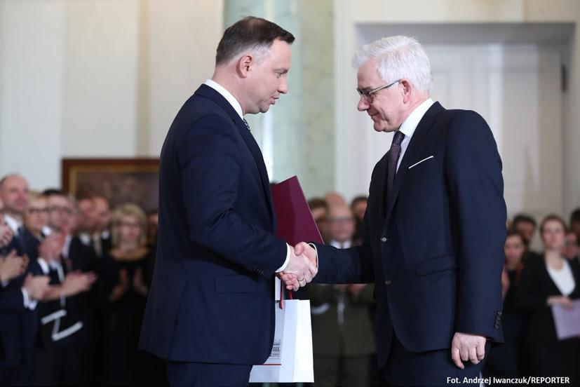 Zadanie dofinansowane ze środków Ministerstwa Spraw Zagranicznych styczeń 2018 NEWSLETTER minister spraw zagranicznych JACEK