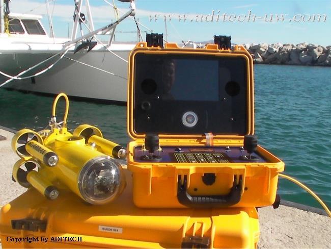 23. Pojazd podwodny mini ROV firmy Subsea Tech model Guardian 2.