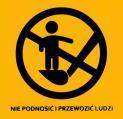 3. Przed przystąpieniem do pracy zapoznaj się z instrukcją obsługi Prawa płyta mocowania wysięgnika 4.