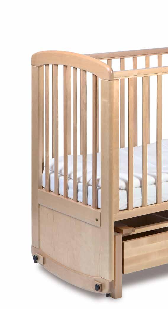 Pierwsze w Europie drewniane łóżeczko/kołyska spełniające rygorystyczne Normy Bezpieczeństwa.