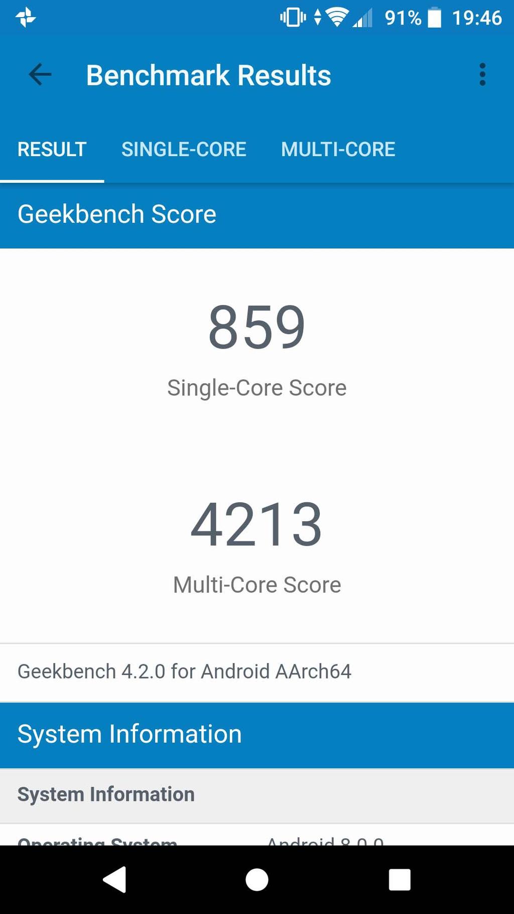 System - 6- Sony należy obecnie do wąskiego grona producentów aktywnie wspierających najnowsze wersje mobilnego systemu operacyjnego Android.