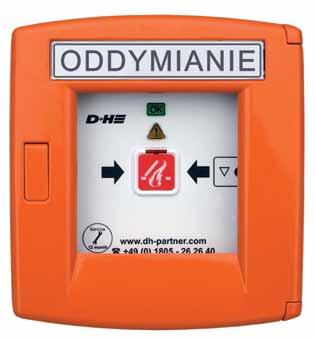 Przyciski oddymiania RT 45 / RT 45-LT Przyciski oddymiania RT 45-LT RT 45 Informacja o produkcie: n dla central oddymiania 24 VDC firmy D+H, n szczególnie wytrzymała