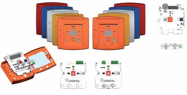 Wybór produktów: wymiary (S W G: 129 138 39 mm) RT GEH02-ALU RT GEH02-LT-ALU RT BE45-ST RT LT45 Standardowy kolor: pomarańczowy = RAL 2011* RT BE45-1 Na indywidualne zamówienie dostępne kolory: szary