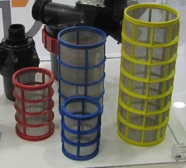 2.5.1. Czy system filtracji jest kompletny oraz czy wkłady filtrów są w dobrym stanie? Należy sprawdzić, czy filtry opryskiwacza wyposażone są w odpowiednie wkłady filtracyjne (rys. 117).