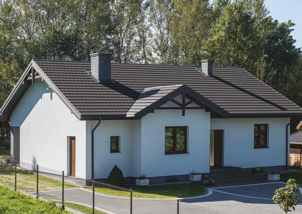 To co ją wyróżnia to estetyczny i oryginalny wygląd jest to pierwsza na rynku blachodachówka o