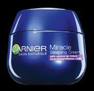 Nowa noc Przykłady produktów rynkowych Laneige Water Sleeping Mask GARNIER Sleeping Cream GARNIER Wake Up Cream Całonocna, rewitalizująca maska