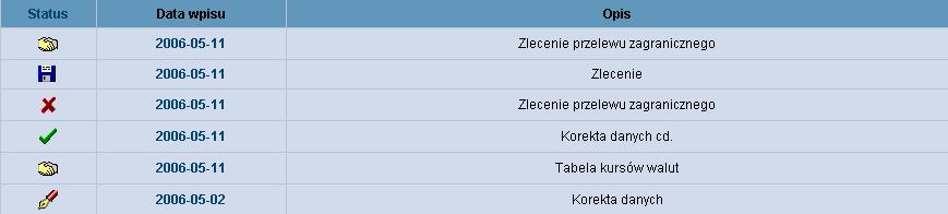 PRZEGLĄDANIE ZLECEŃ Przeglądanie zleceń wszystkich lub wg zadanych kryteriów jest moŝliwe po uŝyciu przycisku PokaŜ.