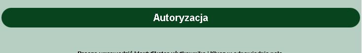 URUCHOMIENIE SYSTEMU URUCHOMIENIE SYSTEMU W celu uruchomienia aplikacji naleŝy: Uruchomić przeglądarkę internetową Microsoft Internet Explorer