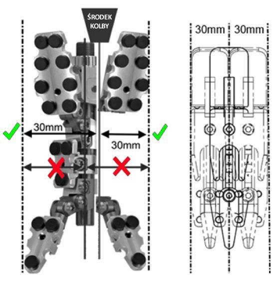 7.4.2 Karabin standardowy 300 m i karabin pneumatyczny 10 m Wymiary podane w tych przepisach są także zilustrowane na schemacie wymiarów karabinu (7.4.4.1) oraz w tabeli wymiarów karabinu (7.4.4.2).