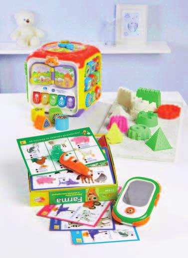 DZIECI POZNAJĄ ŚWIAT Kostka edukacyjna interaktywna VTECH 119 00 169 00 Piasek kinetyczny 19 29