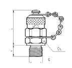 01 Złącze pomiarowe gwintowane Threae check coupling Złącza pomiarowe z plastikową zatyczką Złącza pomiarowe z metalową zatyczką Plastikowa Metalowa 20.01.302.30 20.01.302.31 20.01.304.30 20.01.304.31 20.01.30.30 20.01.30.31 20.01.010.