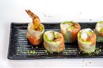 rolls king ebi grill maki ebi tamago maki 28. Sake Paper Roll.