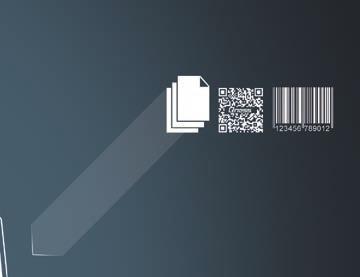 directly from a central system by means of a bar code