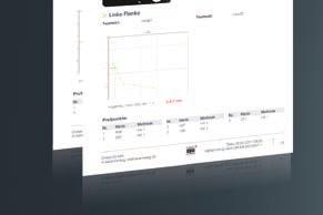 All test specifi c data are stored for every single