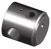 Elementy do cylindrów Components for hydraulic cylinders FCFOL Końcówka cylindra End plug with hole and oil