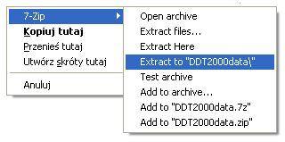 Klikamy na ikonkę porgramu Daemon Tools prawym przyciskiem myszy i z menu wybieramy Napędy wirtualne -> Urządzenie 0: [E:] Brak nośnika -> Zamontuj obraz gdzie E: to litera wirtualnego napędu (może