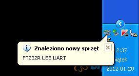 Instalacja sterowników: 1. Wkładamy wtyczkę USB kabla do wolnego gniazda USB w komputerze (nie podłączamy się jeszcze do samochodu na to przyjdzie czas). 2.