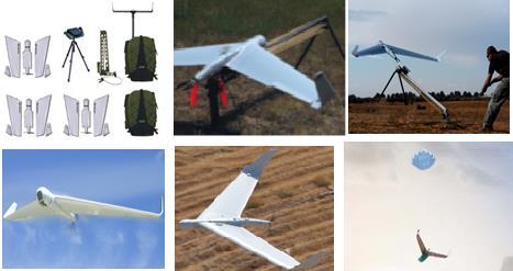 Rys. 2. Etapy realizacji zadania przez mini BSR Orbiter Źródło: http://www.israeli-weapons.