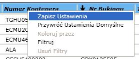 W aplikacji występują podstawowe kontrolki znane z aplikacji Windows takie jak: Pole edycji - Pole wyboru combo - umożliwia wybranie z wcześniej zdefiniowanej listy.