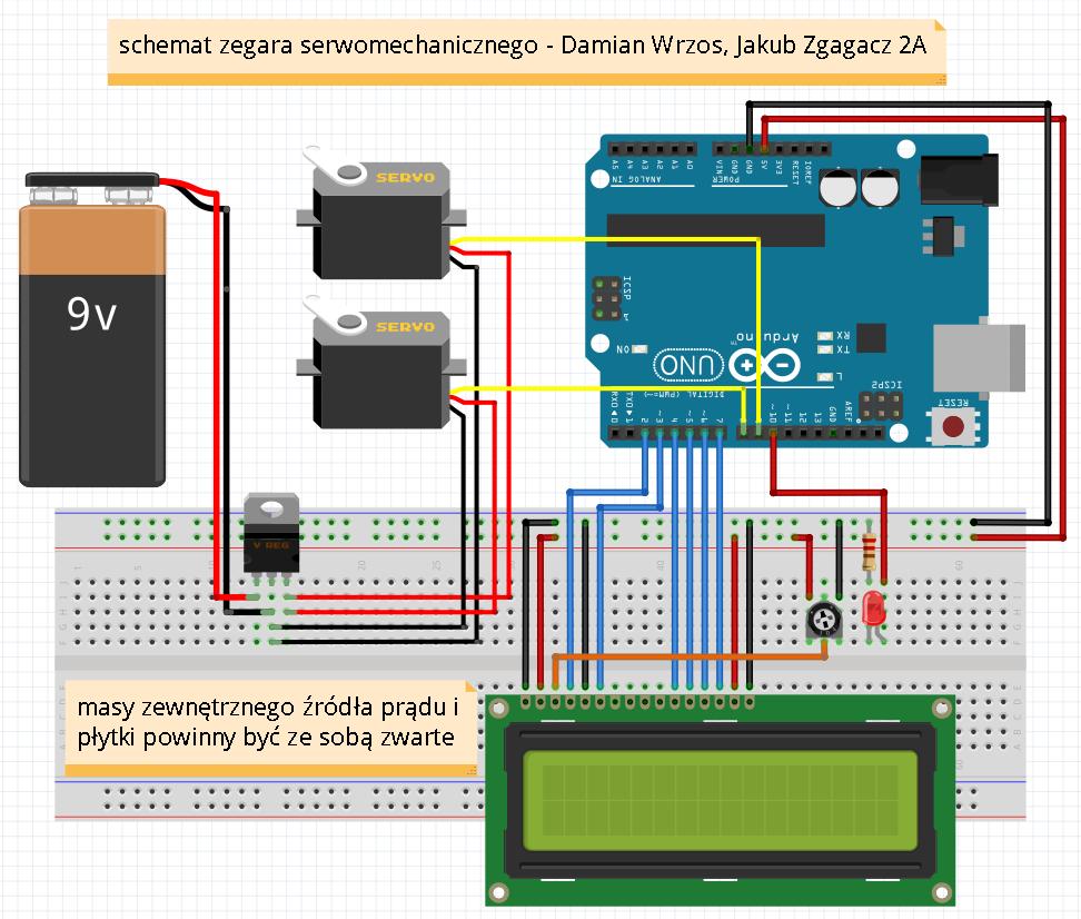 Projekt zegara. Tematem projektu jest oparty na Arduino zegar pokazujący godzinę oraz datę. Aktualny czas należy wpisać na monitorze portu szeregowego po podłączeniu płytki.