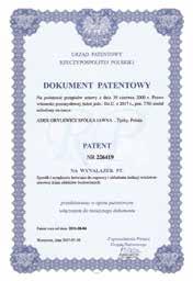 OPATENTOWANE TECHNOLOGIE PATENT NR 221344 Sposób naprawy istniejących układów izolacyjnych i element kotwiący do tego sposobu.