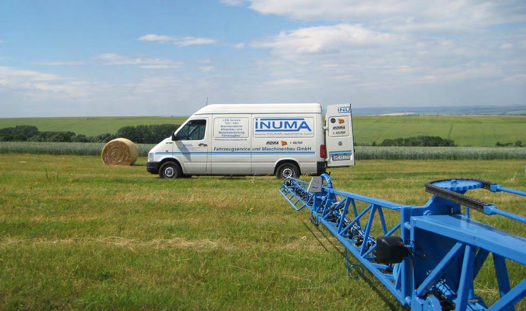Serwis Dział obsługi klienta Również produkty INUMA wymagają konserwacji. Można ją przeprowadzić samodzielnie, gdyż skonstruowane przez nas produkty są przyjazne dla użytkownika.