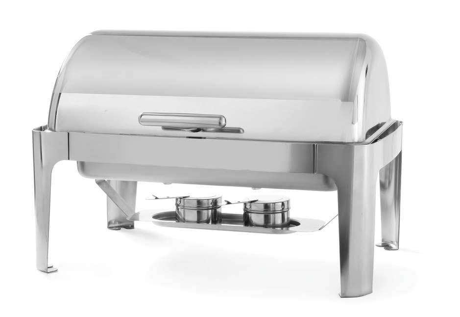 I ARTYKUŁY BUFETOWE 470305 PODGRZEWACZ NA PASTĘ ROLLTOP GN 1/1 Elegancki podgrzewacz