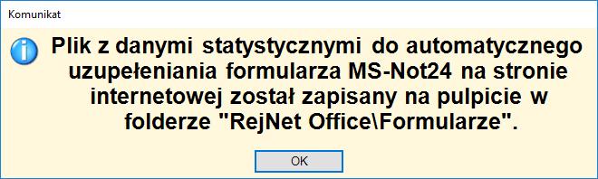 Suma wszystkich pozycji znajdująca się na końcu wydruku, odpowiada rzeczywistej ilości czynności w Repertorium A, które spełniają kryteria określone wcześniej w module Filtr.
