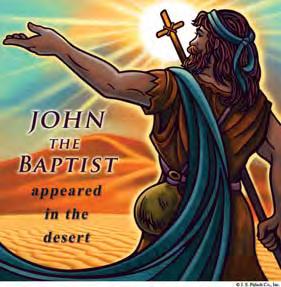 St. Mary s Parish News December 10, 2017 Second Sunday of Advent Mark 1:1-8 John the Baptist preached repentance and baptized the people, in preparation for the one who would baptize with the Holy