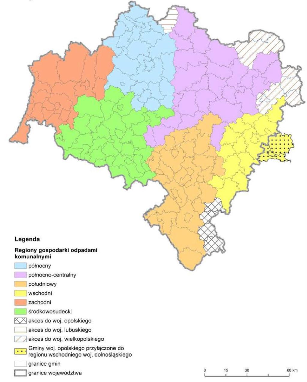 (w poprzednim WPGO było 29 gmin). Region ten w roku 2014 zamieszkiwało 971 228 mieszkańców. Rysunek 6.