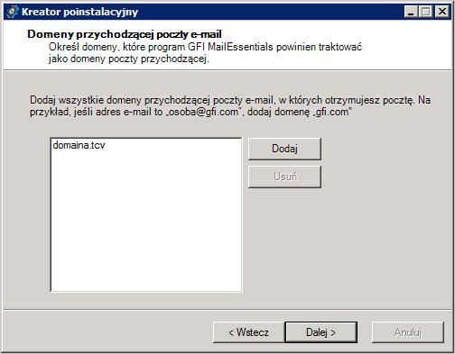 Screenshot 19: Ustawienia serwera proxy 3. W oknie dialogowym Ustawienia serwera proxy określ, jak program GFI MailEssentials uzyskuje połączenie z Internetem.