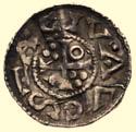 cesarz Otto III 983-1002, denar, Aw: Krzy i