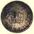 10 fenigów 1920, Gdaƒsk, ma a