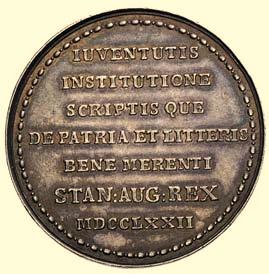 1106 1107 *1106. Karol Wyrwicz- medal autorstwa j. F. Holzhaeussera wybity w 1772 r.