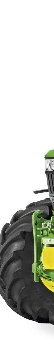 5 Wydajne układy hydrauliczne Maksymalny przepływ w układzie hydraulicznym wynosi 160 l/min* przy 1500 obr./min. Nawet sześć tylnych zaworów hydrauliki zewnętrznej (SCV).