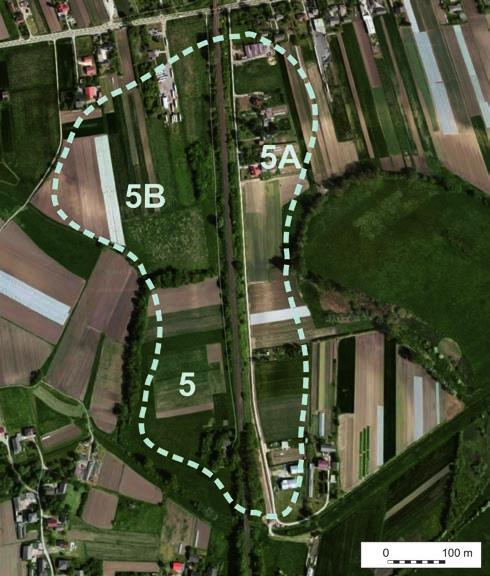 Zdjęcia satelitarne stanowiska Kraków-Nowa Huta-Wyciąże 5, 5A, 5B (www.google.pl/maps) Fig.