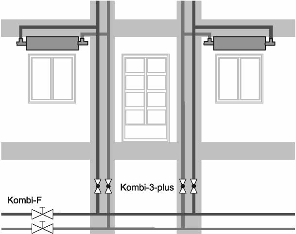 Akcesoria Wyposażenie pomiarowe Zestaw 2 adapterów pomiarowych Części zamienne Króćce pomiarowe (2 szt.) G 1/4 Adapter pomiarowy (2 szt.) dla wszystkich wielkości VA3600C001 dla zaworów DN25.