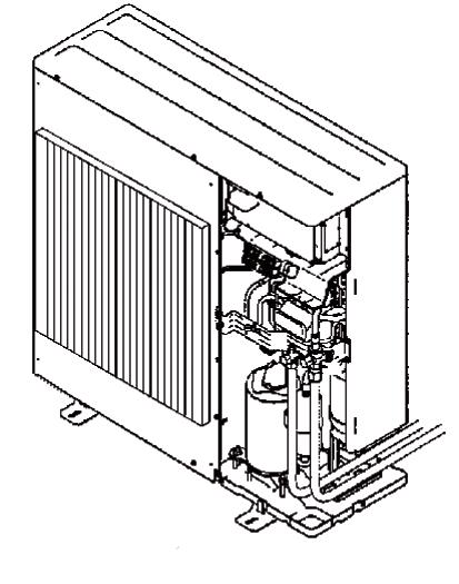 4. Instalacja AWHP-V220 4.11.3. Podłączenie modułu zewnętrznego 1 2 L N L N S1 S2 S3 L1 L2 L3 N L1 L2 L3 N S1 S2 S3 M001478-B A Zasilanie prądem jednofazowym Z Zasilanie prądem trójfazowym 4.11.4. Podłączenie kabla komunikacji Kabel dostarcza instalator.
